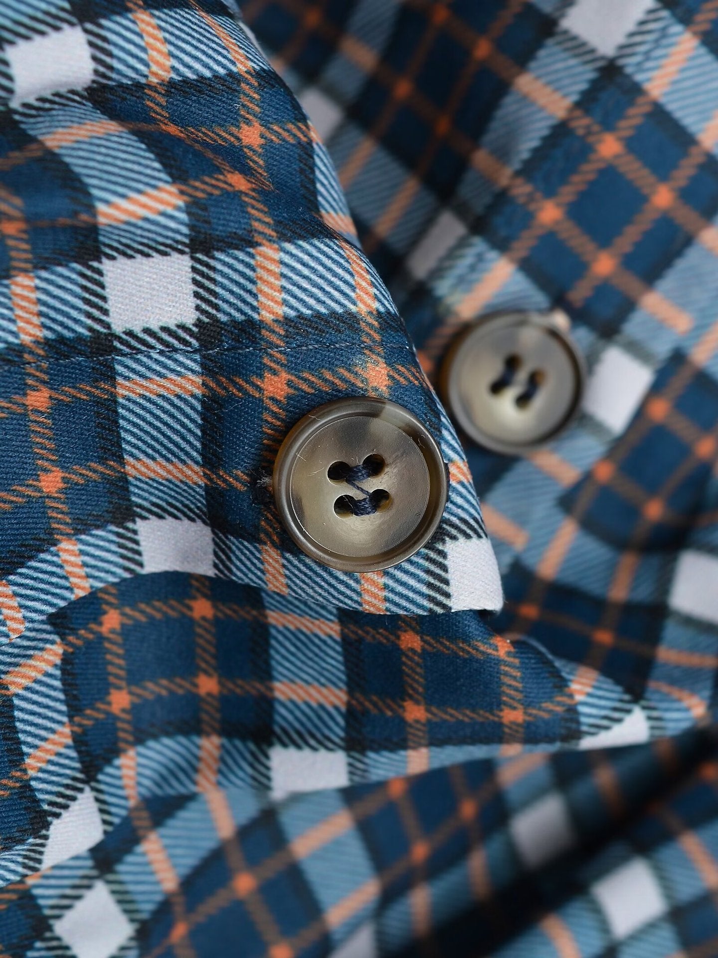 Plaid Shirt Layered Long Sleeve Belted Dress