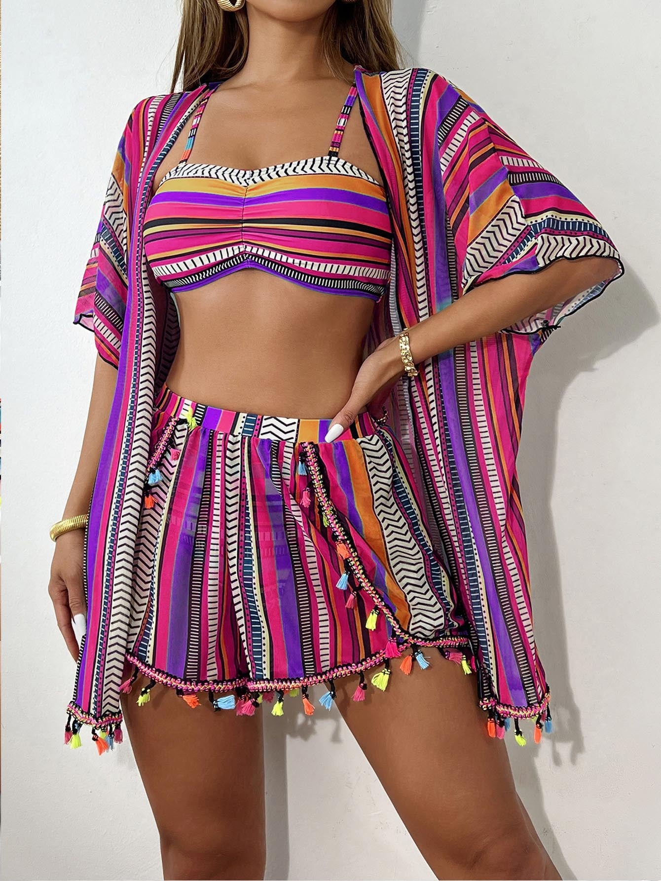 Halter bikini two piece set