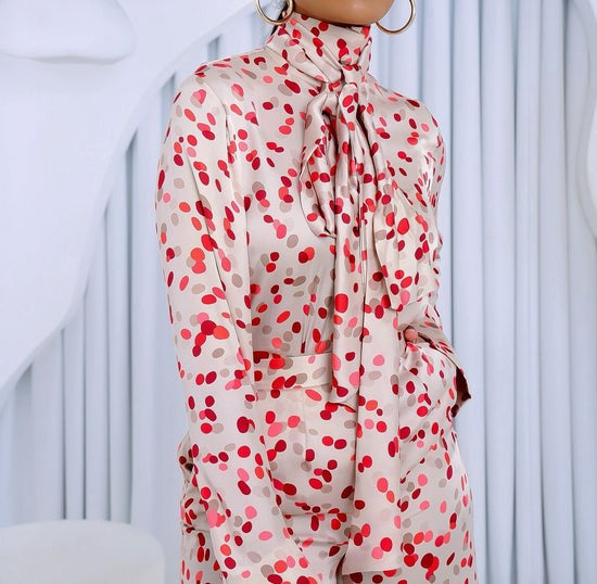Polka dot set