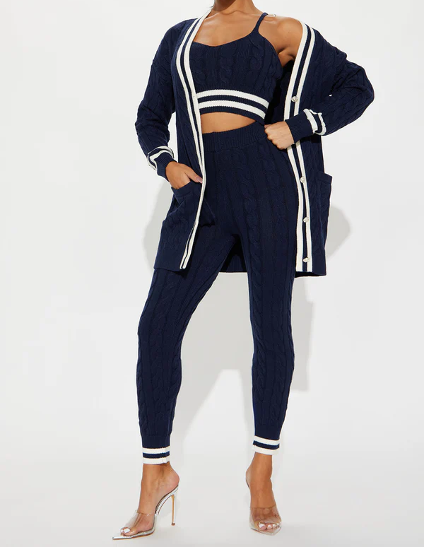 3 Piece Sweater Legging Set