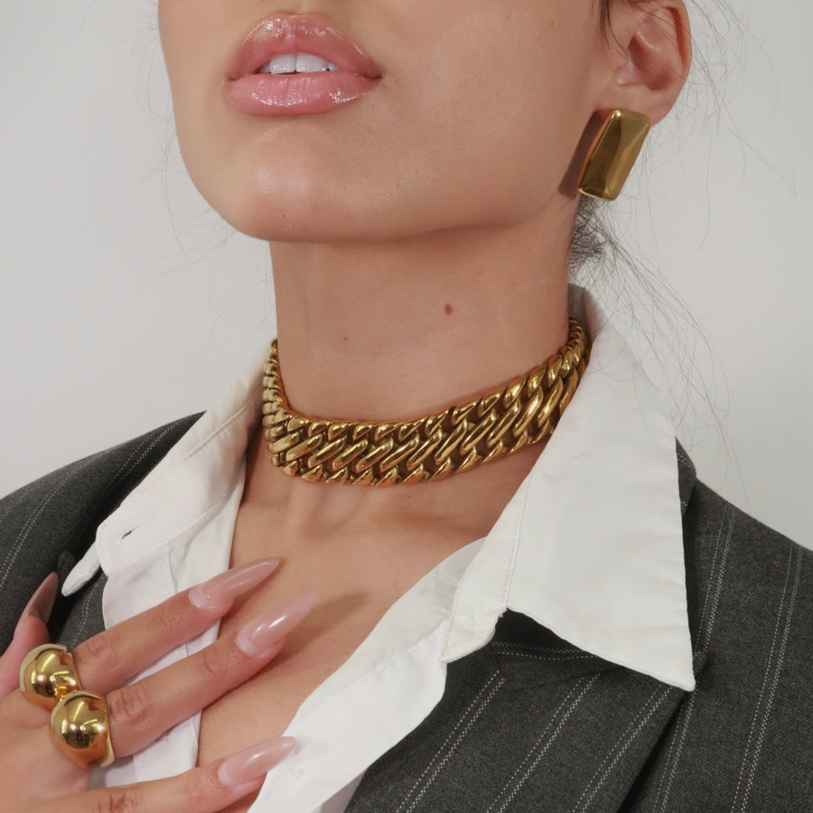 Heavy metal necklace