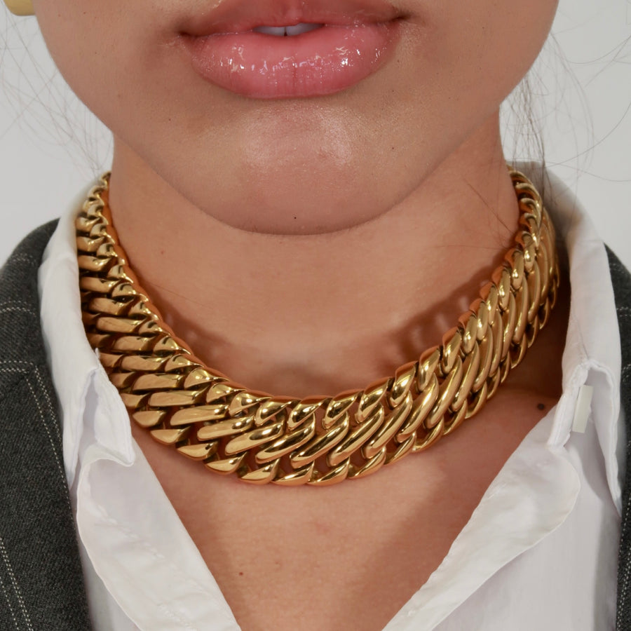 Heavy metal necklace