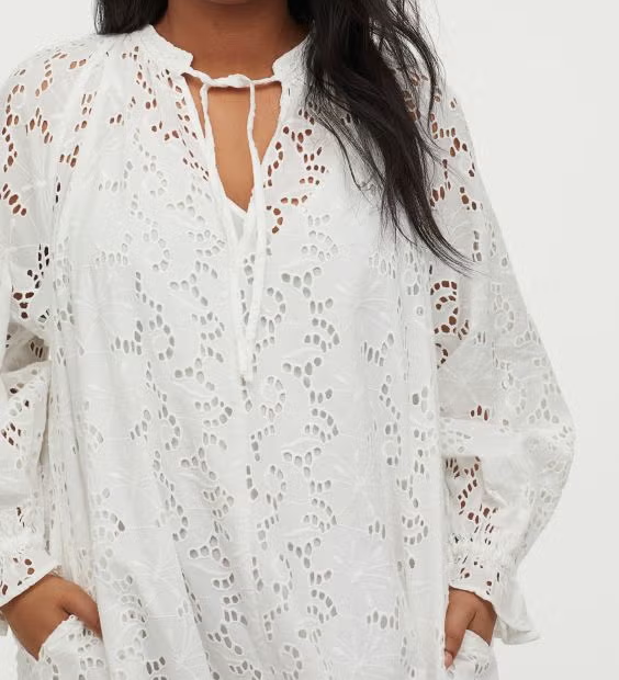 Lace tie maxi skirt