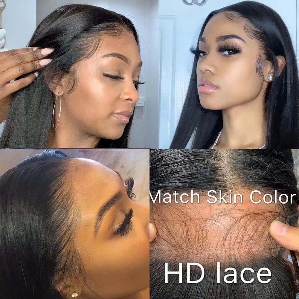 HD invisible lace wig for black women