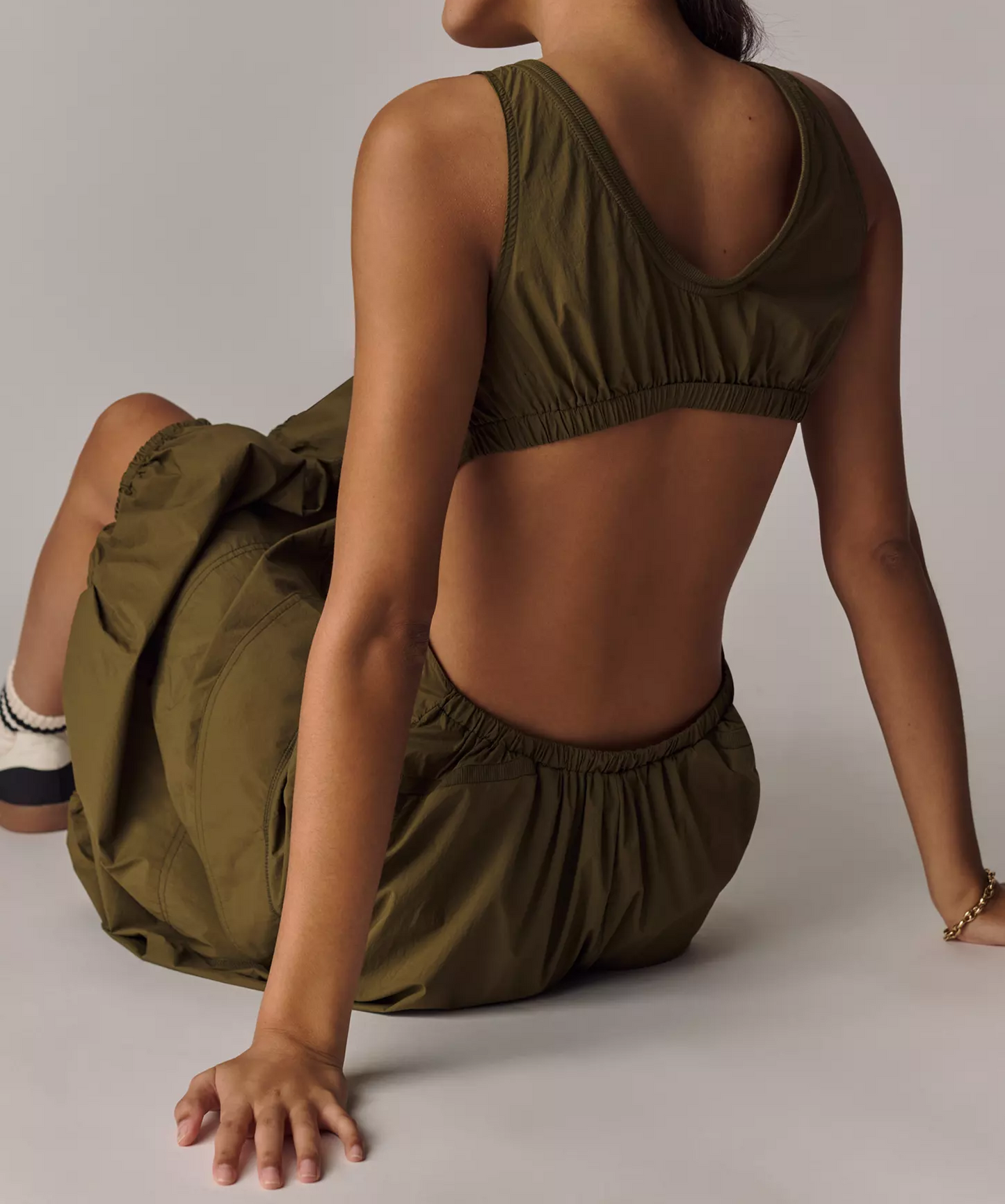 Sleeveless Backless Bud Dress