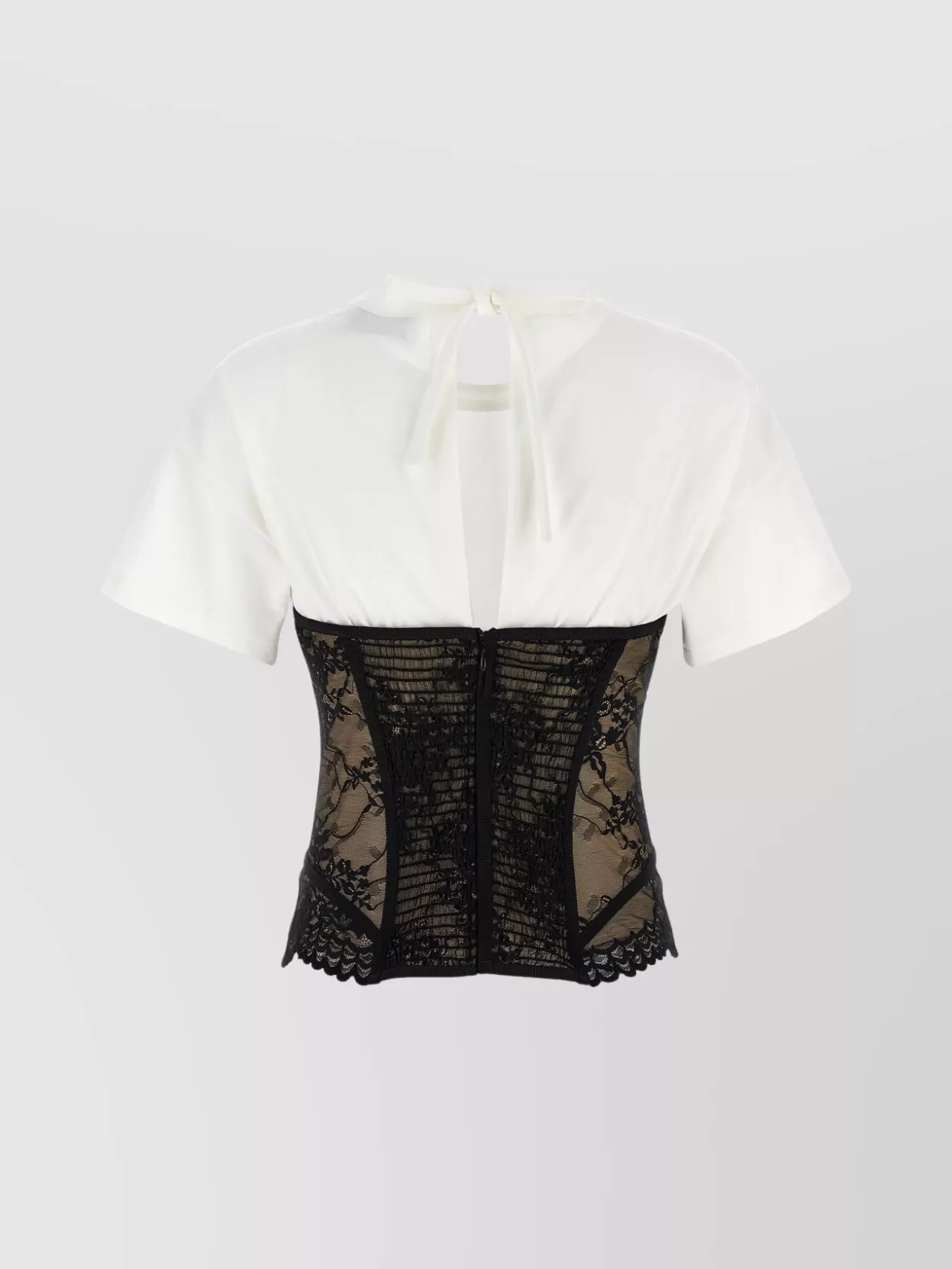 Lace bodice insert top