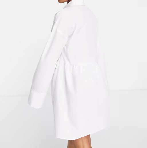 Double Pocket Shirt Dress