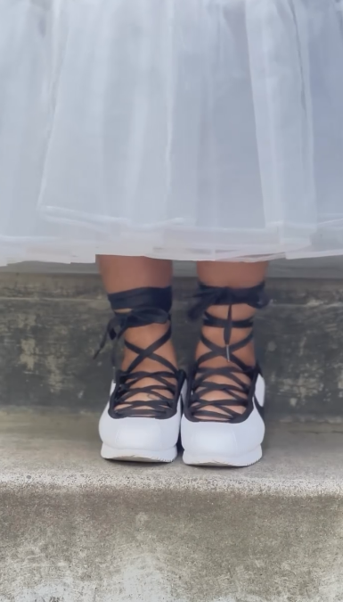 Custom Ballet Forrest Gump Shoes