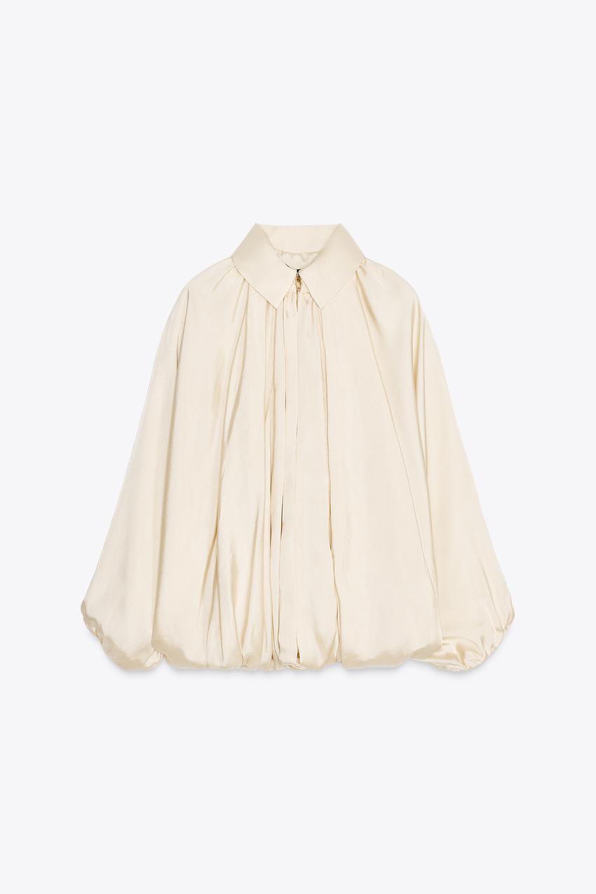 Puff sleeve jacket