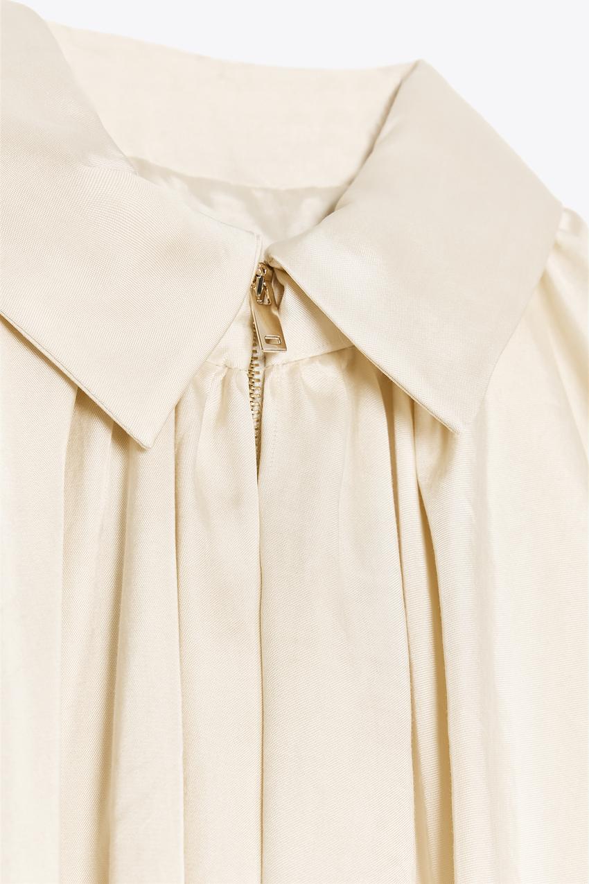 Puff sleeve jacket