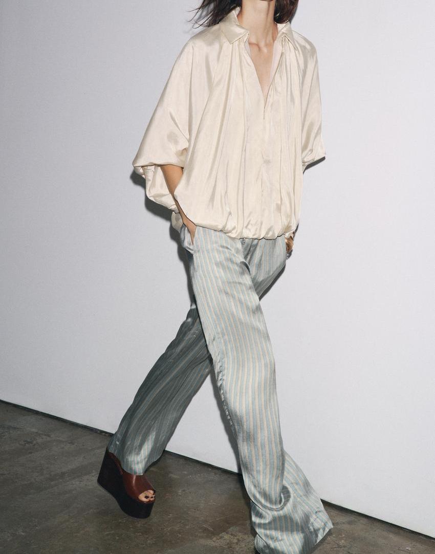 Puff sleeve jacket