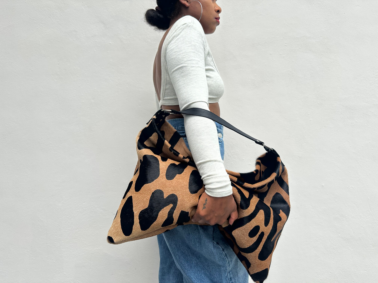 Shoulder Bag - Jaguar Print