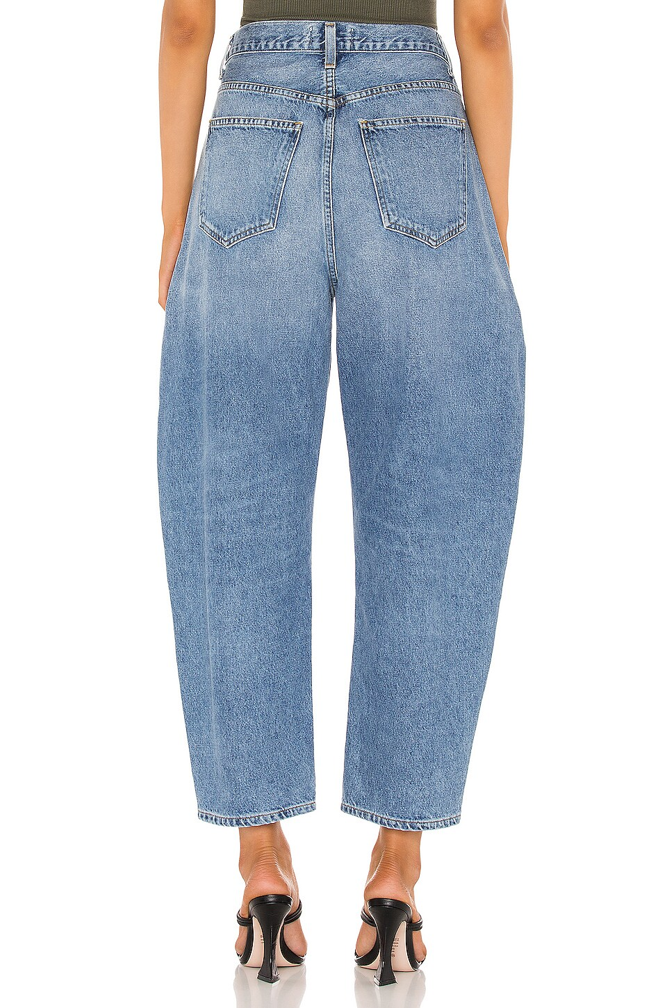 Deconstructed Cocoon Jeans