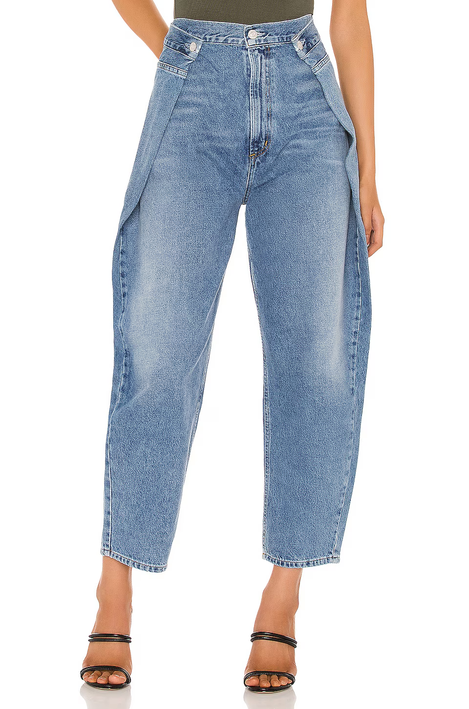Deconstructed Cocoon Jeans
