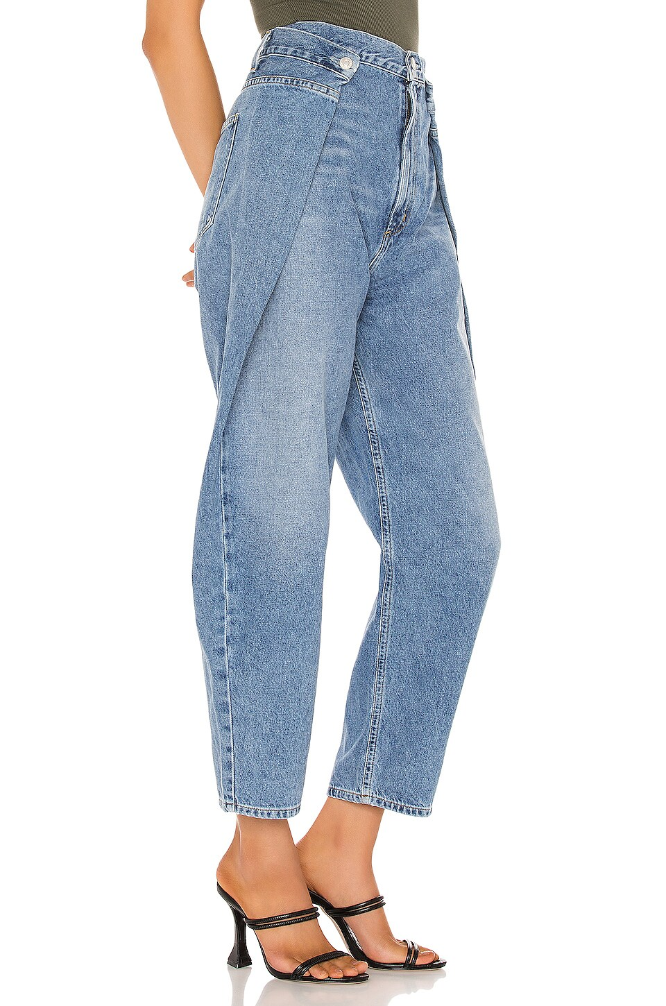 Deconstructed Cocoon Jeans