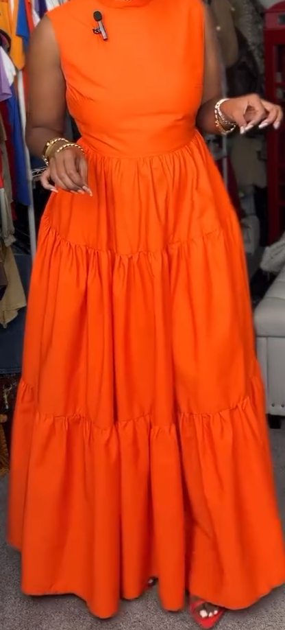 Full skirt dress