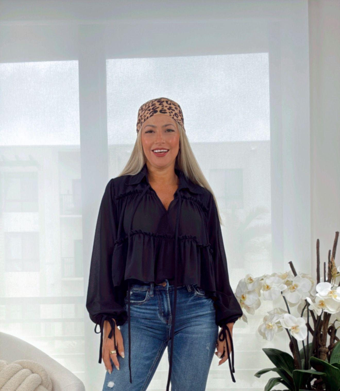 Tulle Bohemian Ruffle Top