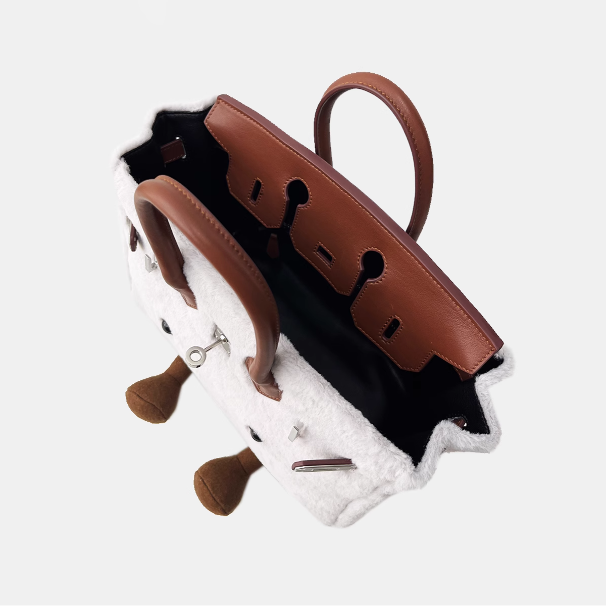 Plush BK elf handbag