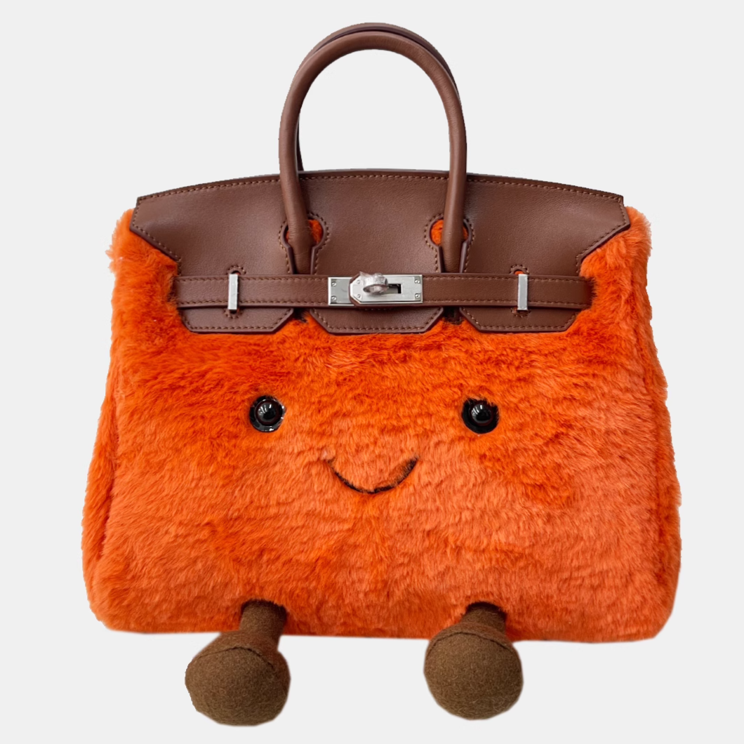 Plush BK elf handbag