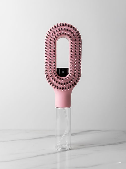 Misting Hair Brush for Smooth and Shiny Hair Care Hydration