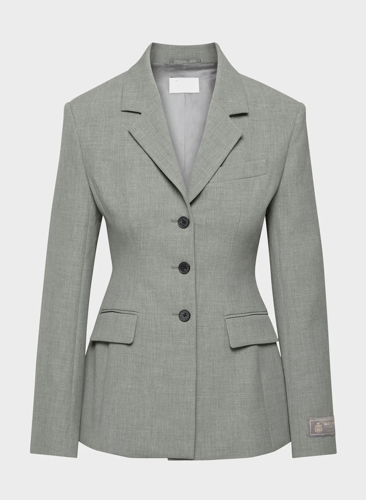 Waist three-button suit