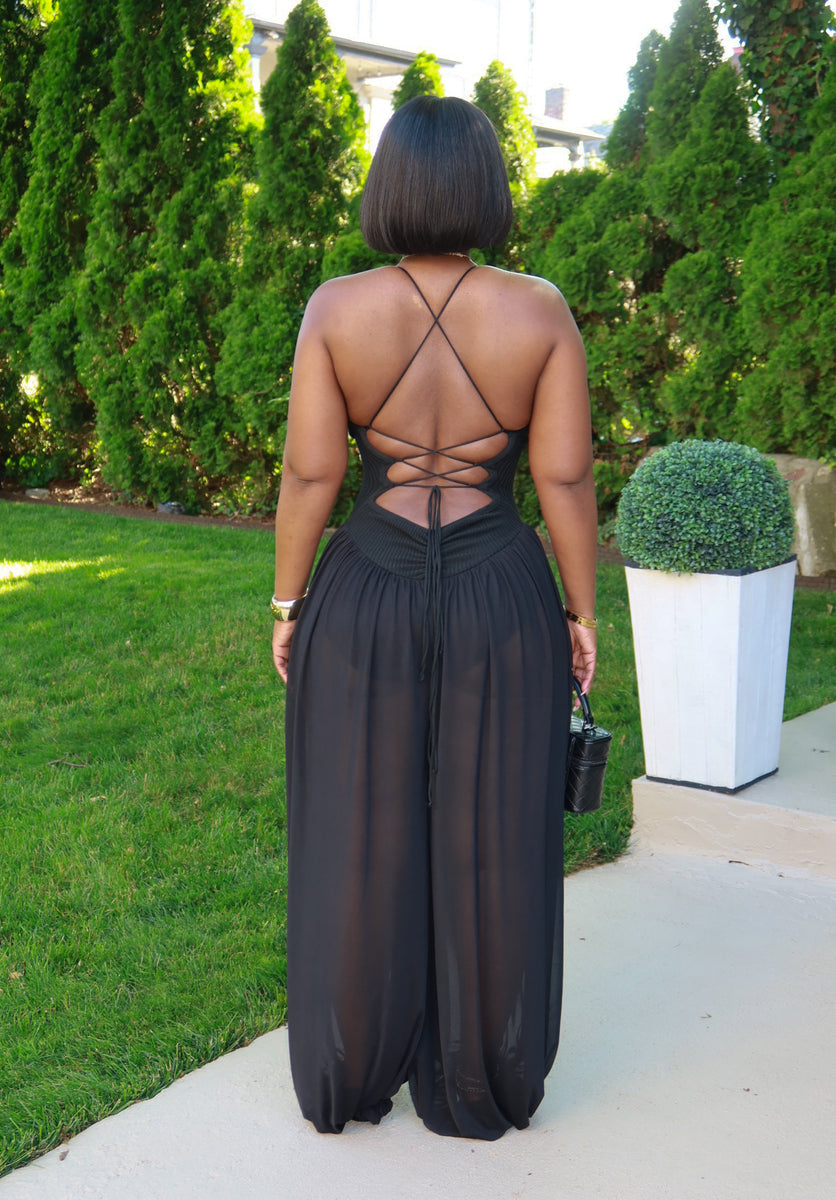 Hot For The Summer Barrel Jumpsuit