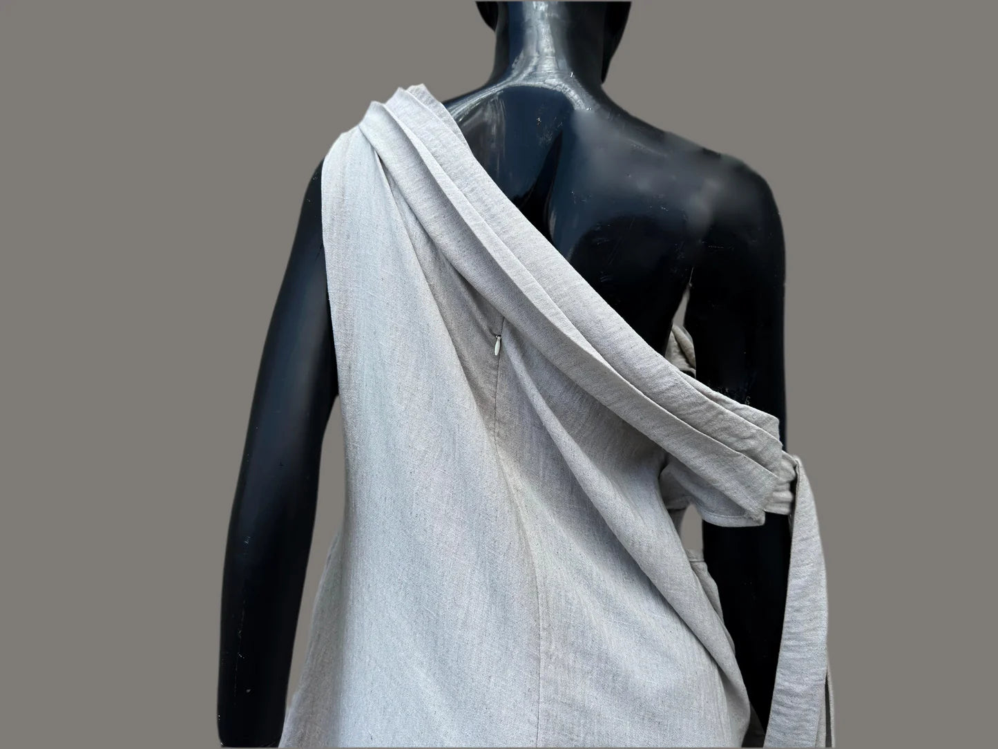 Asymmetric one shoulder dress