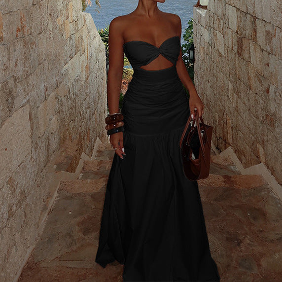Strapless Cutout Dress