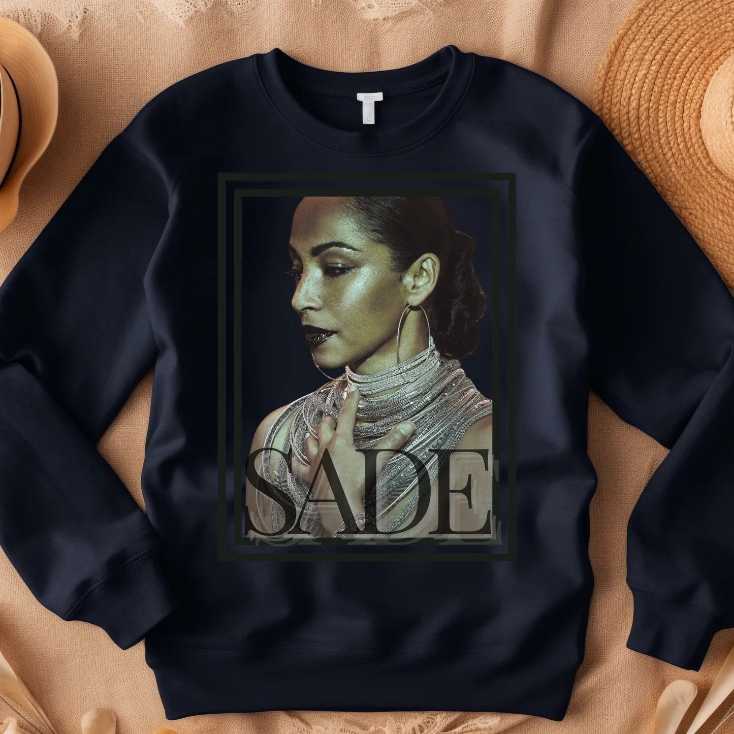 Pop Style Musical Unisex Crew Neck Sweatshirt