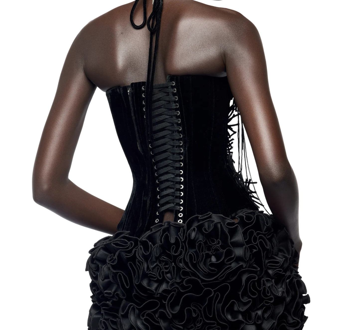 Dahlia Velvet Corset