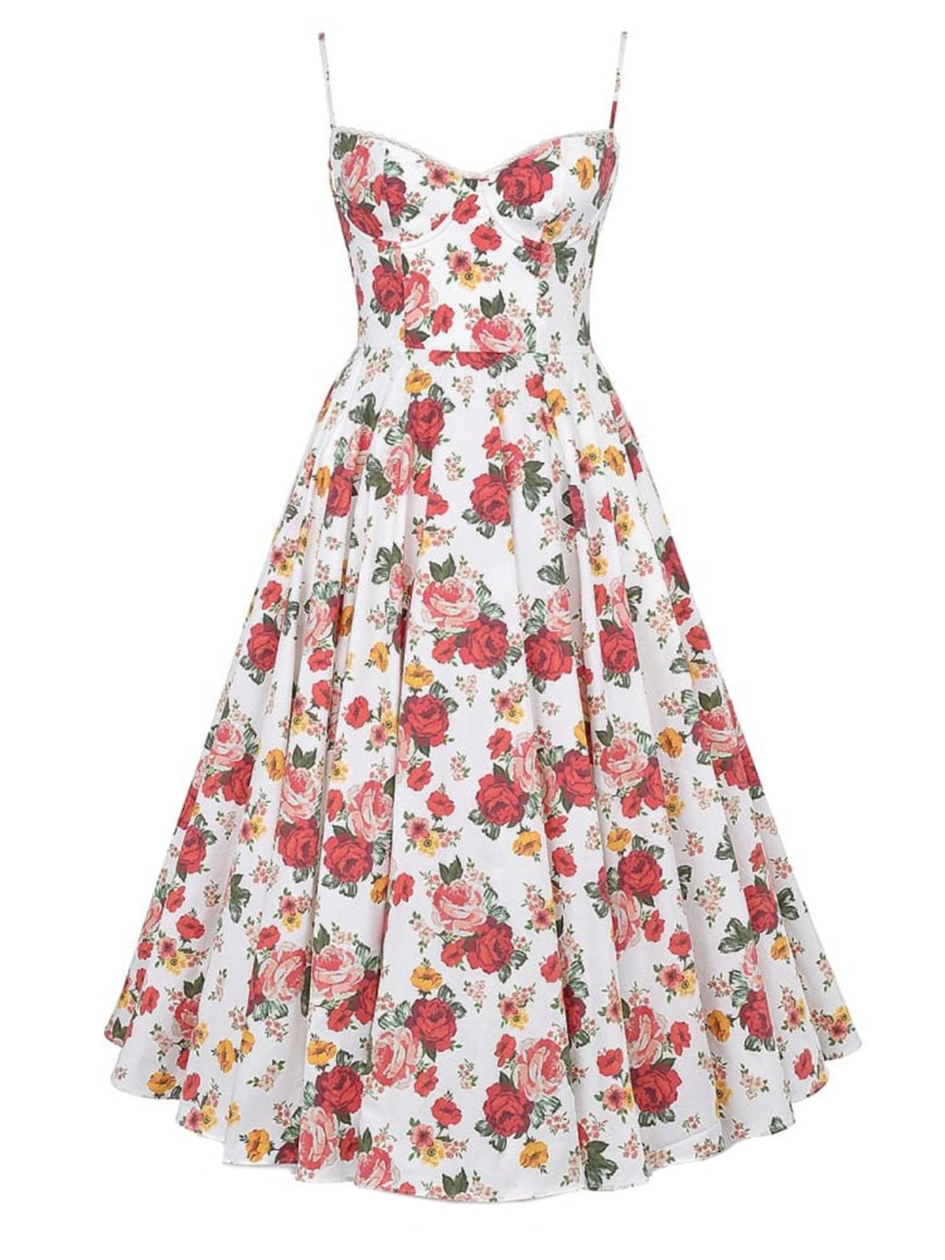 Floral print dress