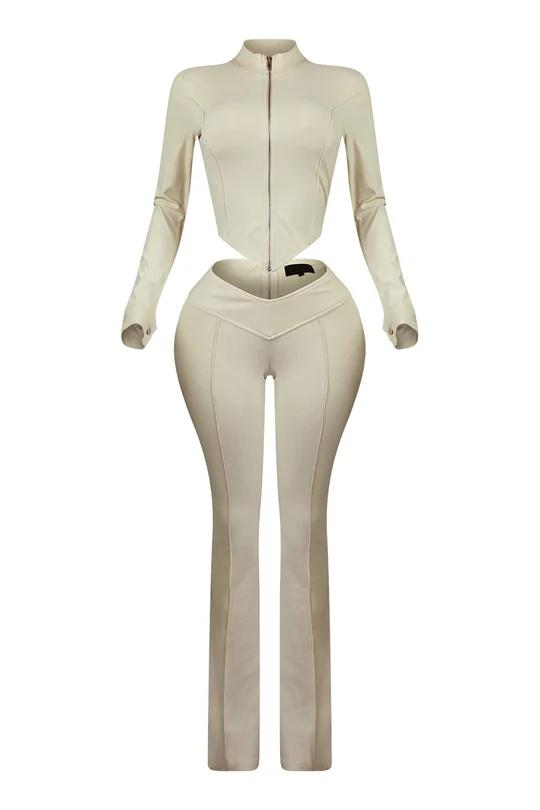 Zip Up Top & Pants SET