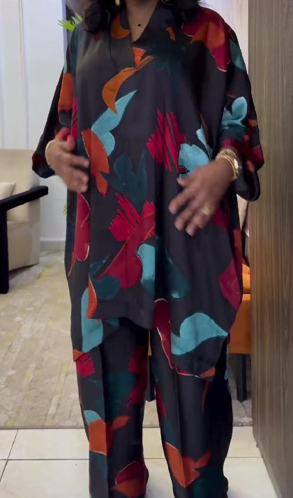 Loose printed 2-piece set