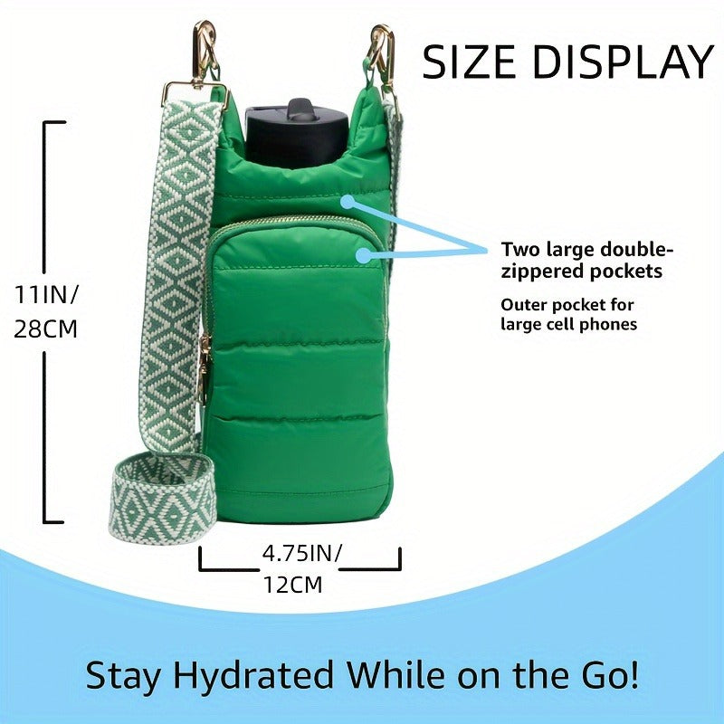 Multifunctional water bottle protection bag crossbody bag