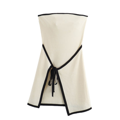 Slim Fit Knit Sleeveless Tube Dress