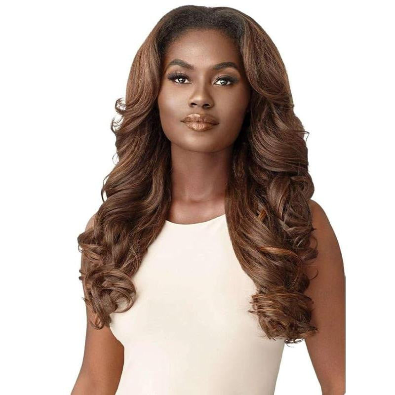Sensationnel What Lace 13X6 Wigs - Latisha Lacefrontal Hand Tied Glueless Synthetic With Natural Density Preplucked Hairline