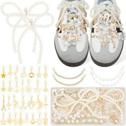 Women's sneaker decoration kit