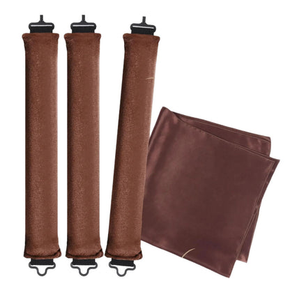 Curling artifact heatless curling iron big wave curling iron sleeping curling iron silk scarf set