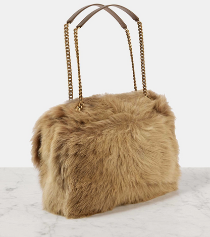 New plush bag chain plush shoulder crossbody bag