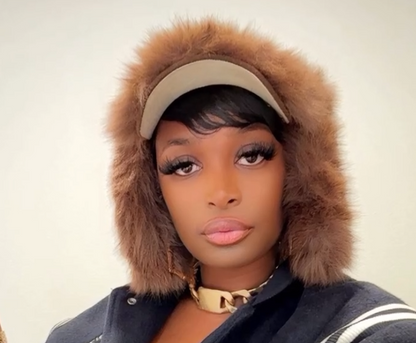 Faux fur hat