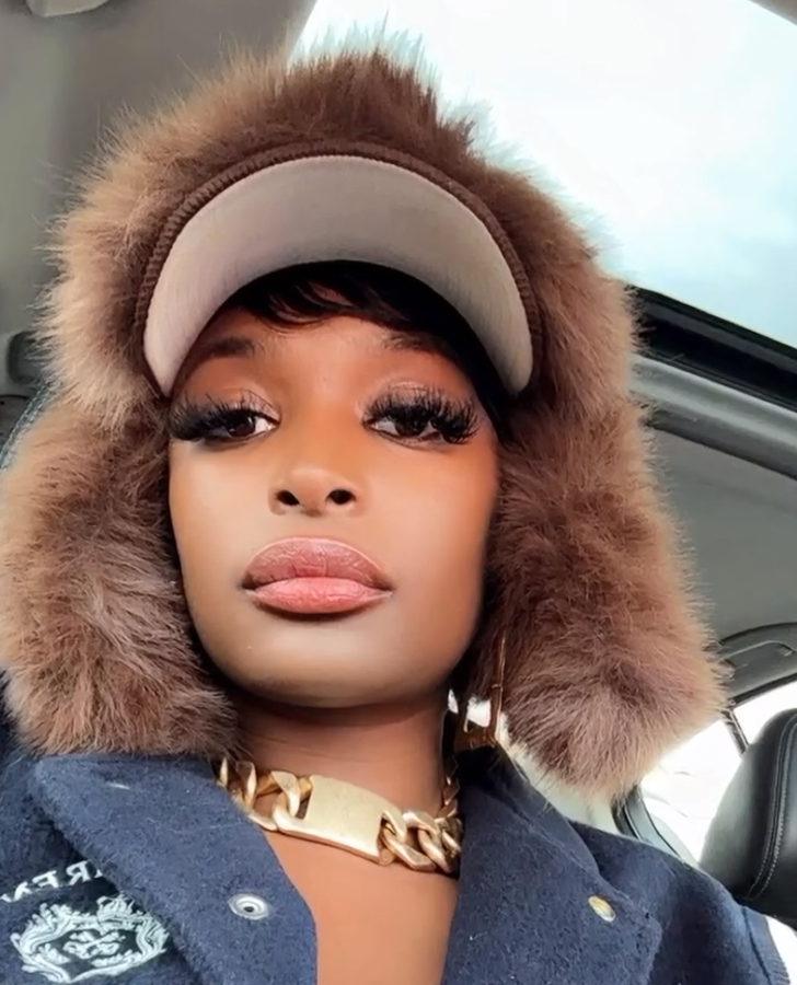 Faux fur hat