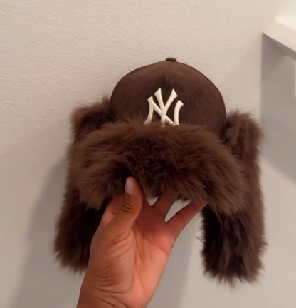 Faux fur hat