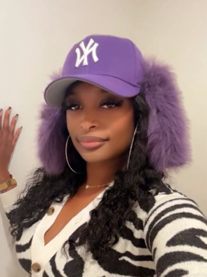 Faux fur hat