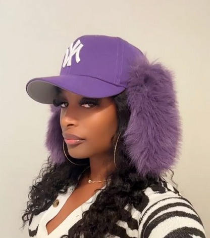 Faux fur hat