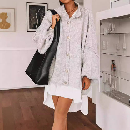 Batwing sleeve cardigan