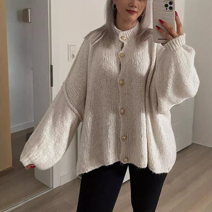 Batwing sleeve cardigan