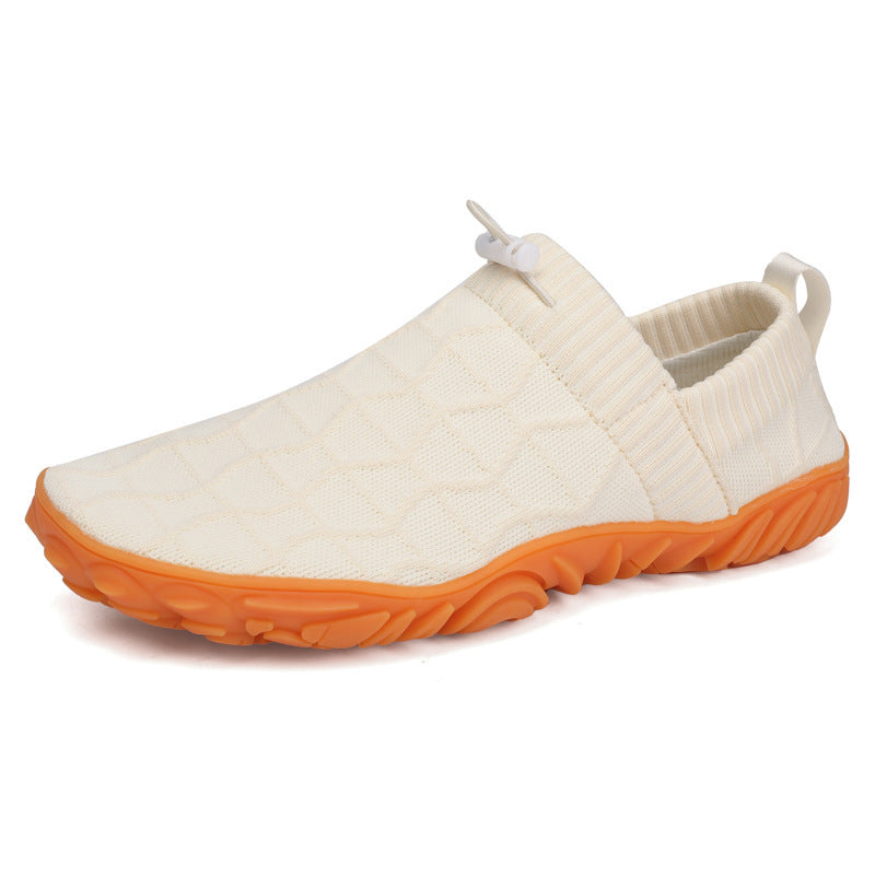 Versatile barefoot breathable flyknit sneakers