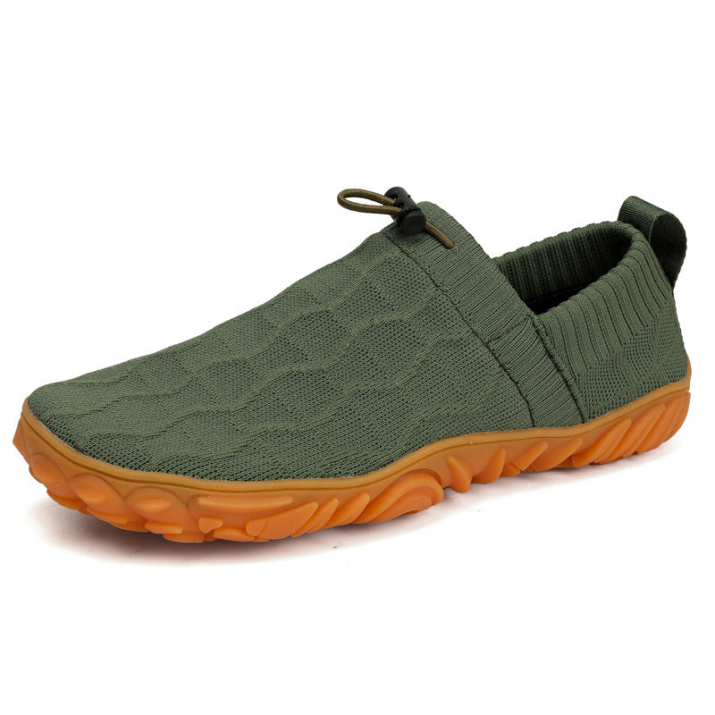 Versatile barefoot breathable flyknit sneakers