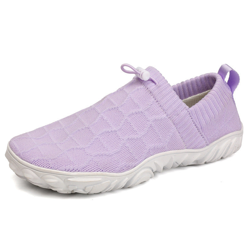 Versatile barefoot breathable flyknit sneakers