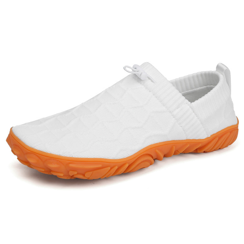 Versatile barefoot breathable flyknit sneakers